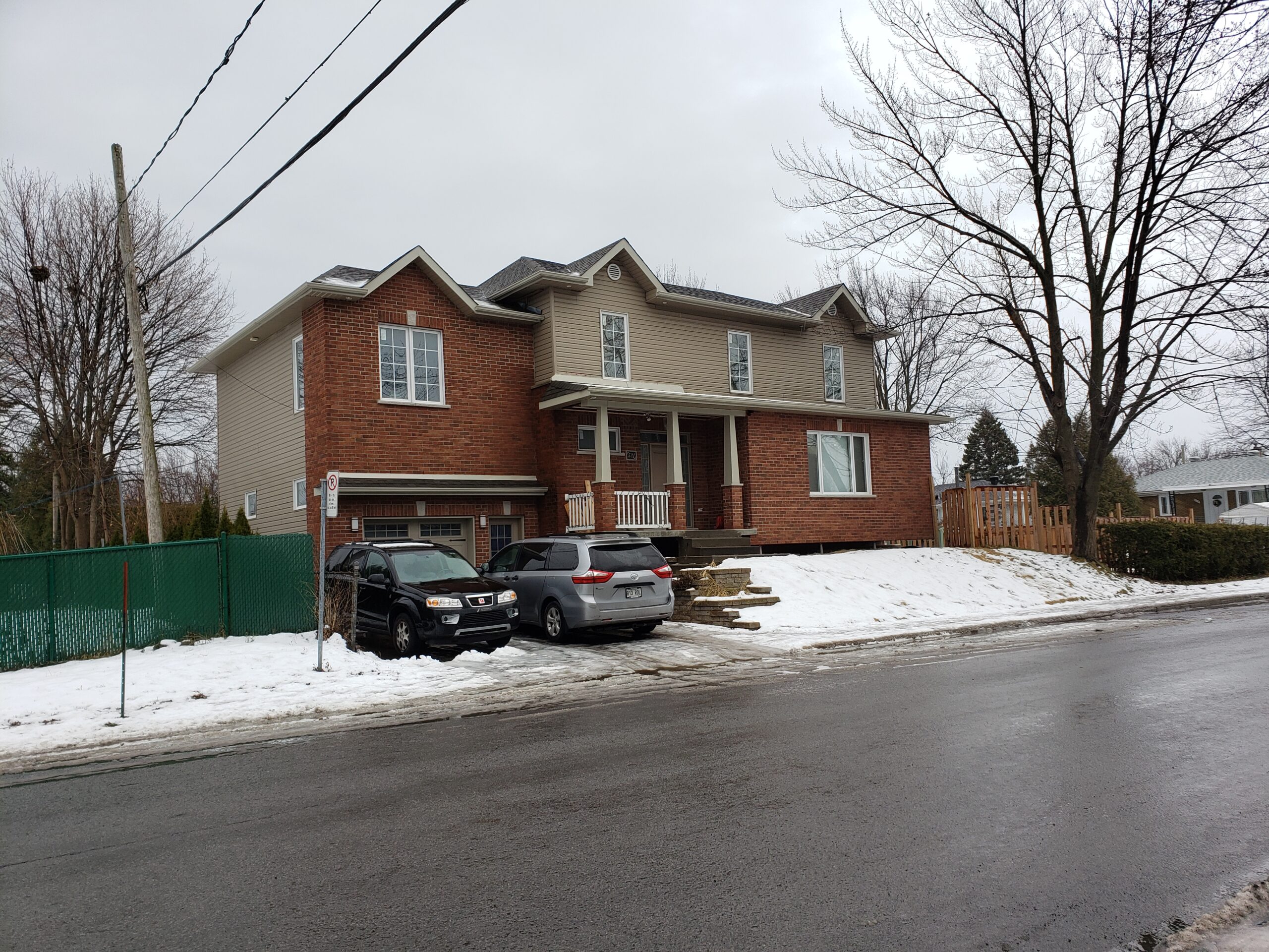 Résidence transformée à Chomedey, Laval, après les travaux